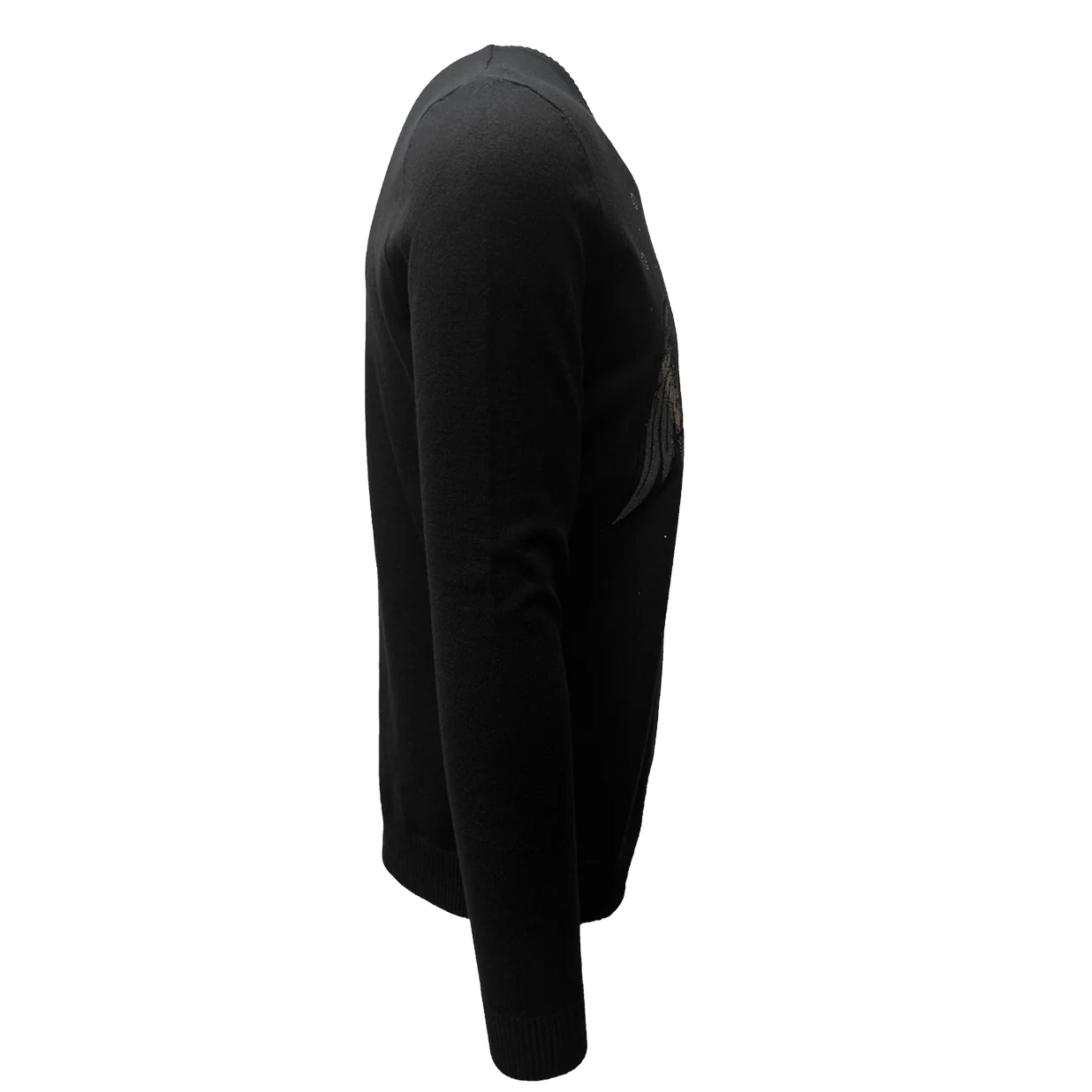 Vialli Sweater Sequenced Wings Gold-Black